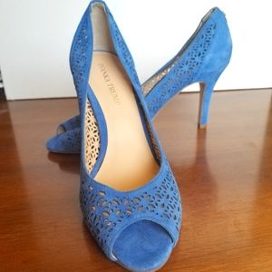 Ivanka Trump peep toe heels